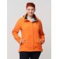 Ветровка  bigsize оранжевого цвета 2034-1O