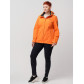 Ветровка  bigsize оранжевого цвета 2034-1O