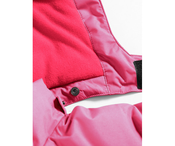 Горнолыжный костюм Valianly для девочки малинового цвета 90081M