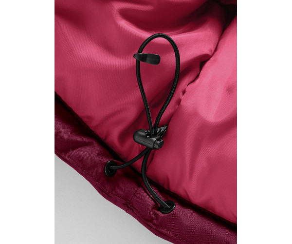 Горнолыжный костюм Valianly для девочки малинового цвета 90081M