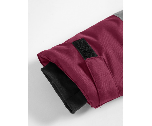 Горнолыжный костюм Valianly для девочки малинового цвета 90081M