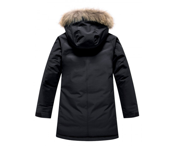 Парка зимняя Valianly для мальчика черного цвета 9039Ch
