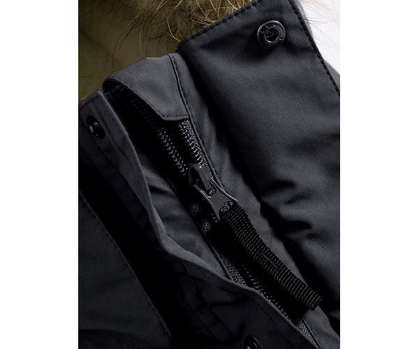 Парка зимняя Valianly для мальчика черного цвета 9039Ch