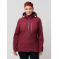 Ветровка  bigsize бордового цвета 2031-1Bo