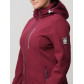 Ветровка  bigsize бордового цвета 2031-1Bo