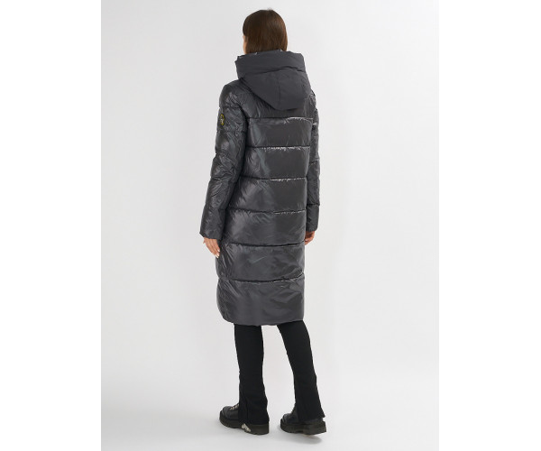 Куртка зимняя темно-серого цвета 72169TC