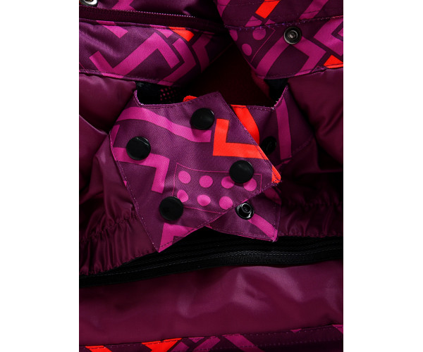 Детский зимний костюм горнолыжный фиолетового цвета 9014F