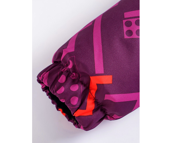 Детский зимний костюм горнолыжный фиолетового цвета 9014F