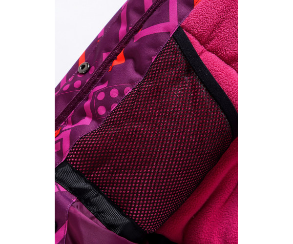 Детский зимний костюм горнолыжный фиолетового цвета 9014F