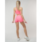 Костюм для фитнеса розового цвета 22097R