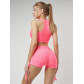 Костюм для фитнеса розового цвета 22097R