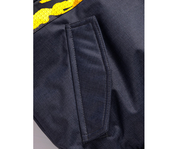 Подростковый для девочки зимний костюм горнолыжный желтого цвета 9016J