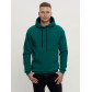 Худи мужские оверсайз с начосом темно-зеленого цвета 1087TZ