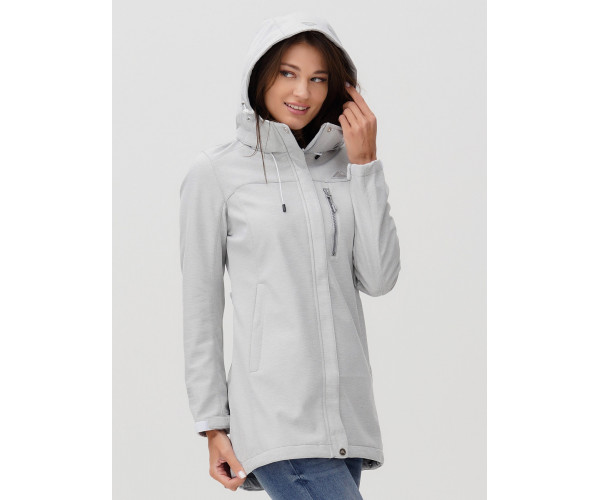 Ветровка  женская светло-серый цвета 2022SS