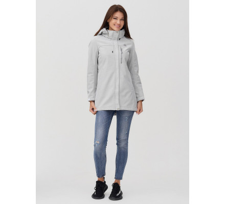 Ветровка  женская светло-серый цвета 2022SS