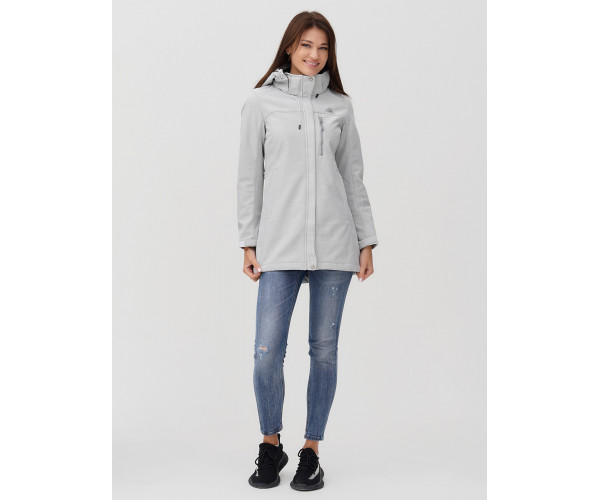 Ветровка  женская светло-серый цвета 2022SS