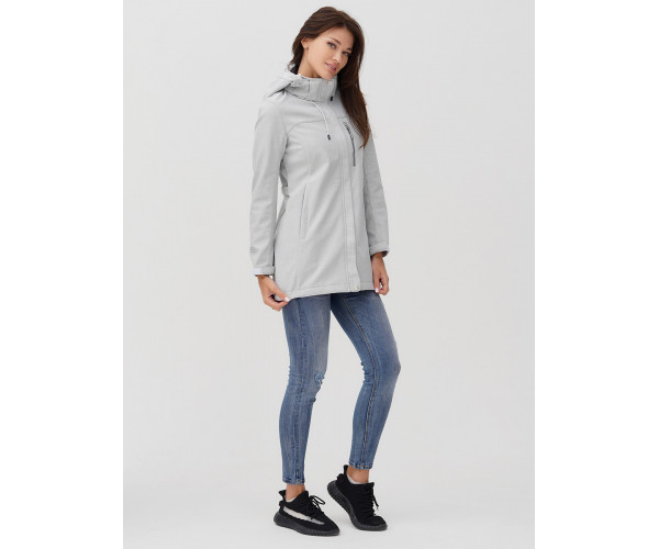 Ветровка  женская светло-серый цвета 2022SS