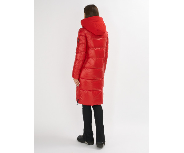 Куртка зимняя красного цвета 72168Kr