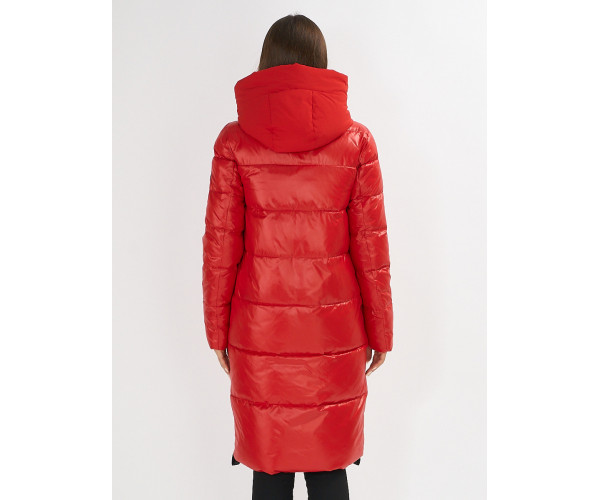 Куртка зимняя красного цвета 72168Kr