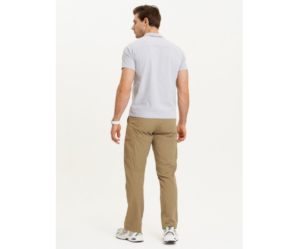 Спортивные брюки Valianly мужские бежевого цвета 93435B