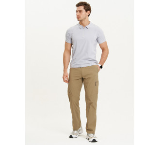 Спортивные брюки Valianly мужские бежевого цвета 93435B