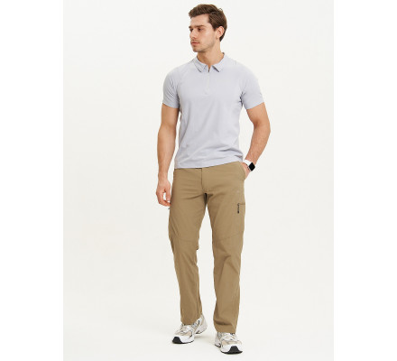 Спортивные брюки Valianly мужские бежевого цвета 93435B