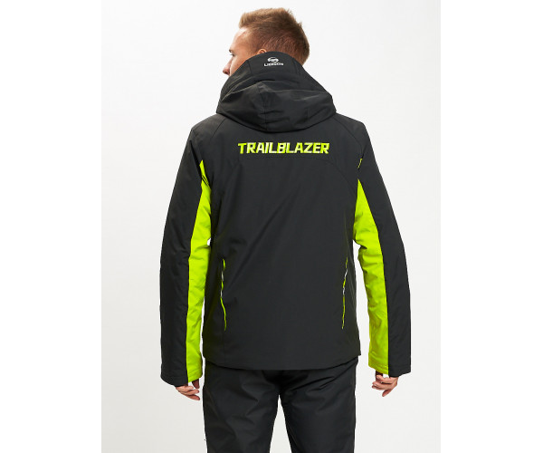 Горнолыжная куртка мужская зеленого цвета 77012Z