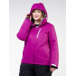 Женский зимний костюм горнолыжный большого размера фиолетового цвета 011982F