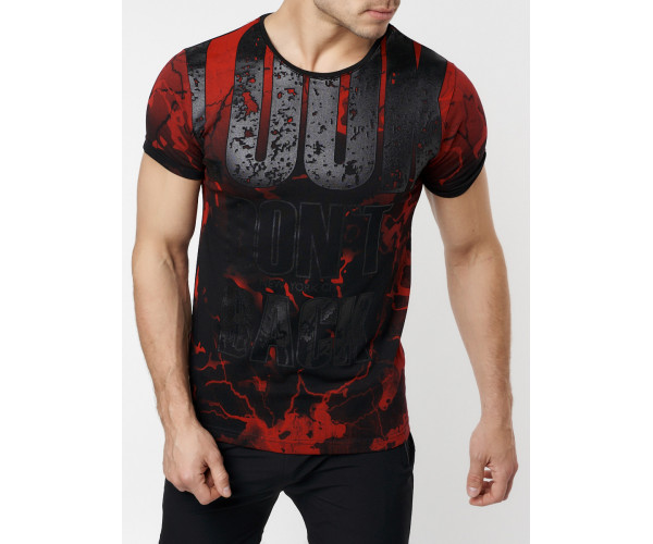 Подростковая футболка черного цвета 220077Ch