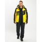 Горнолыжный костюм мужской желтого цвета 077012J