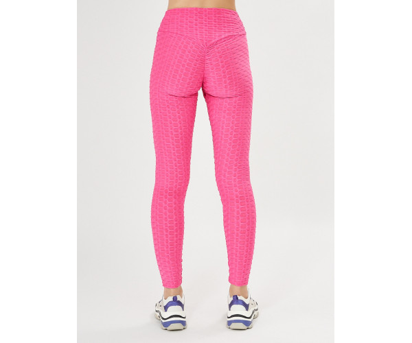 Леггинсы женские розового цвета 1165R