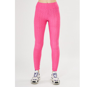 Леггинсы женские розового цвета 1165R