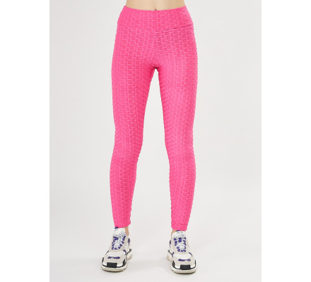 Леггинсы женские розового цвета 1165R