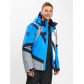 Горнолыжная куртка мужская синего цвета 77015S