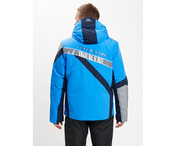 Горнолыжная куртка мужская синего цвета 77015S