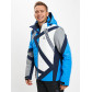 Горнолыжная куртка мужская синего цвета 77015S