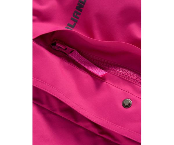 Парка зимняя Valianly для девочки розового цвета 9042R