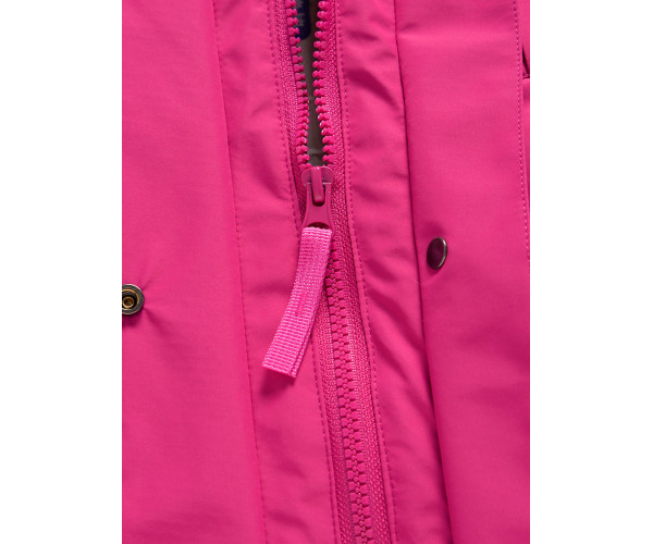 Парка зимняя Valianly для девочки розового цвета 9042R