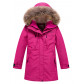 Парка зимняя Valianly для девочки розового цвета 9042R