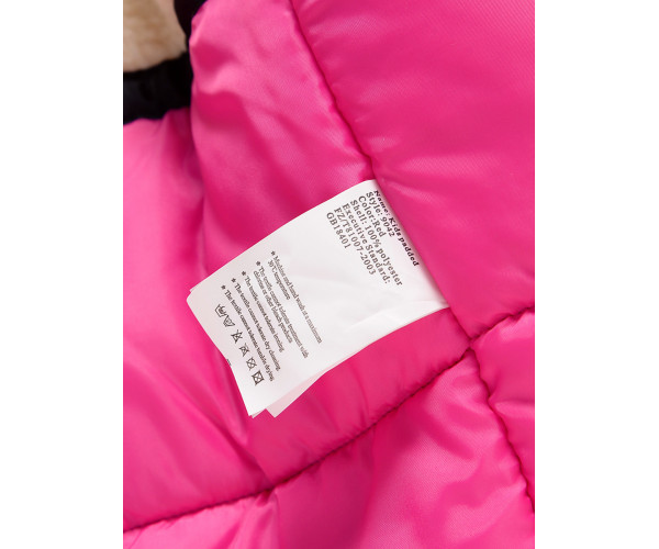 Парка зимняя Valianly для девочки розового цвета 9042R