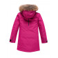 Парка зимняя Valianly для девочки розового цвета 9042R