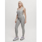 Комбинезон для фитнеса женский серого цвета 2005Sr