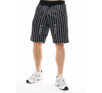 Шорты трикотажные мужские черного цвета 225305Ch