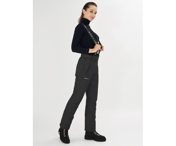Брюки горнолыжные черного цвета 916Ch