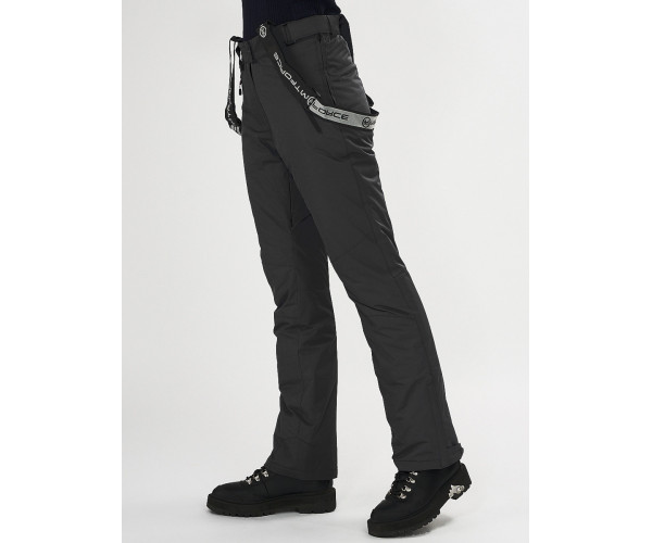 Брюки горнолыжные черного цвета 916Ch