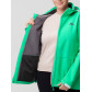 Ветровка  bigsize зеленого цвета 2034-1Z