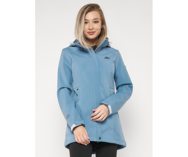 Костюм женский  синего цвета 020371S