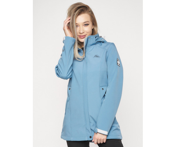 Костюм женский  синего цвета 020371S