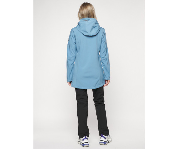 Костюм женский  синего цвета 020371S