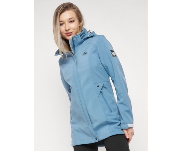 Костюм женский  синего цвета 020371S